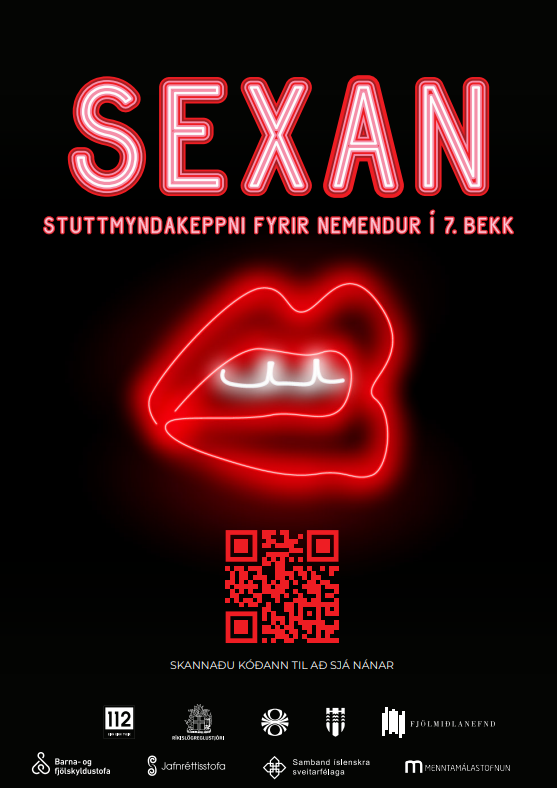 Ungmenni úr 7. bekk Selásskóla sigurvegarar Sexunnar 2023