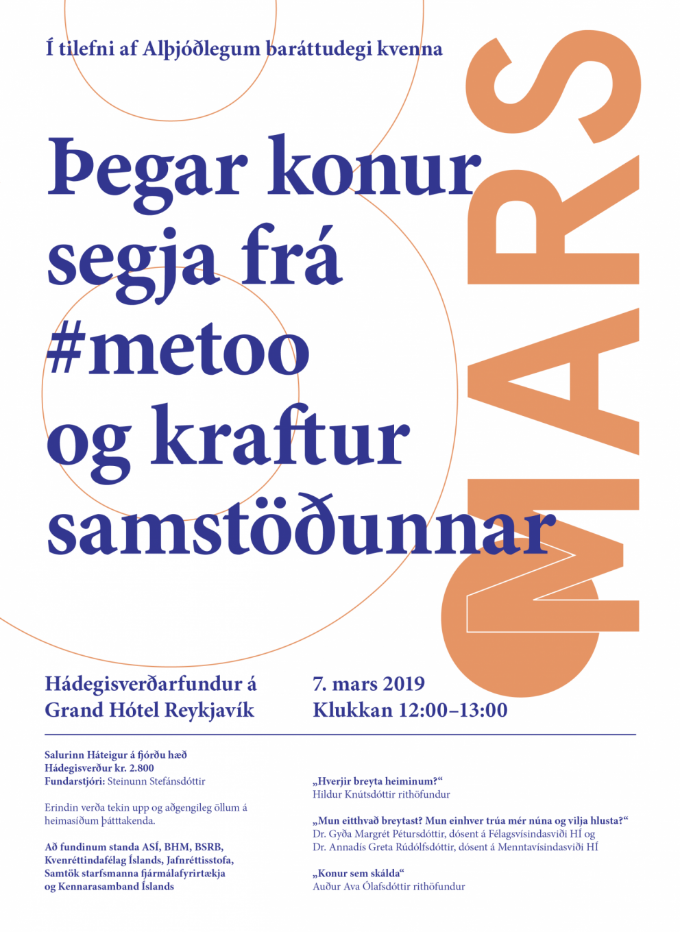 Þegar konur segja frá - #metoo og kraftur samstöðunnar