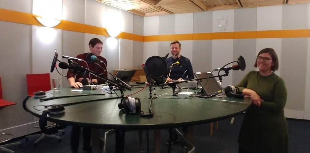 Útvarpsviðtal við Hugrúnu í Kringvarpinu