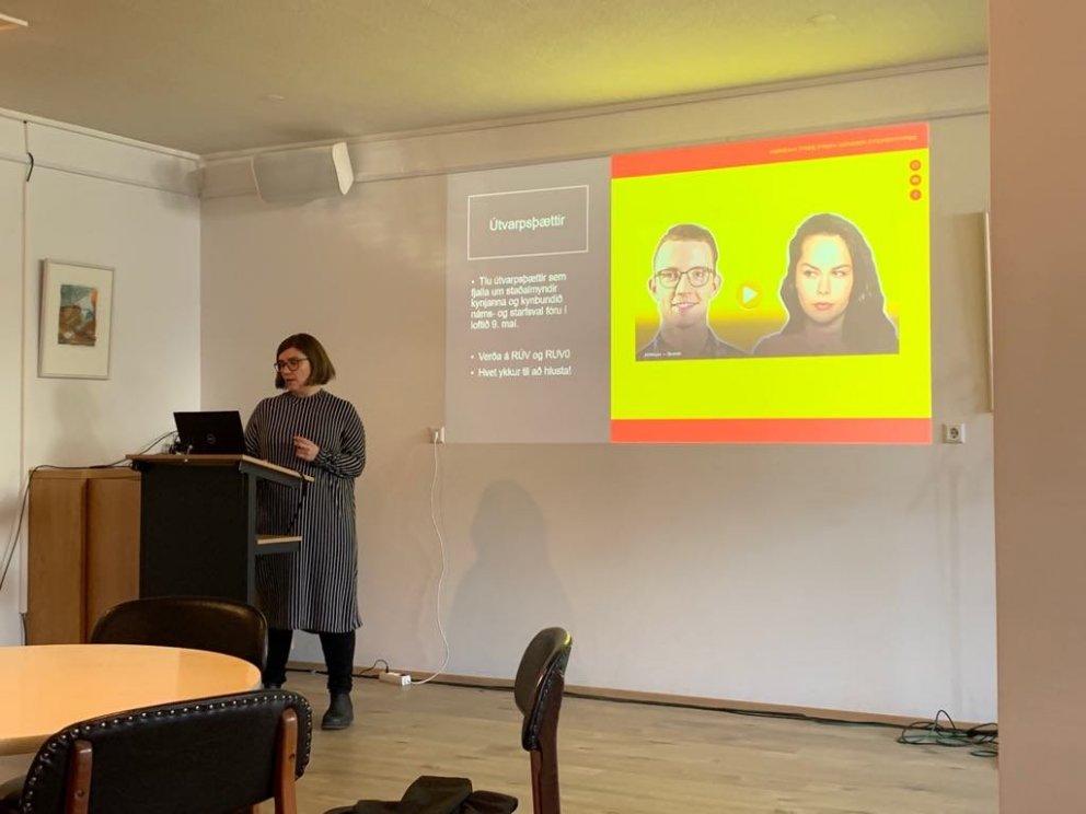 Kynjafræðikennarar funda með Jafnréttisstofu