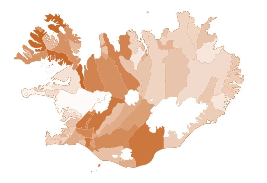 Slæmar heimtur hjá sveitarfélögunum