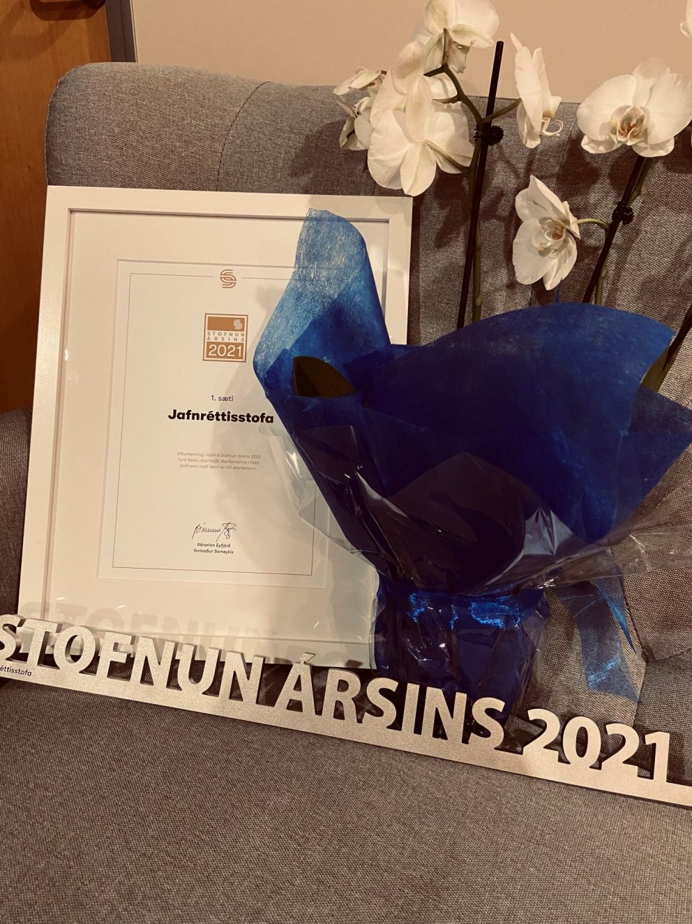 Jafnréttisstofa valin Stofnun ársins 2021