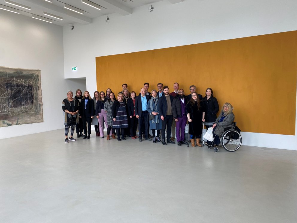 Heimsókn á Listasafn Akureyrar. Mynd fengin frá Listasafninu.