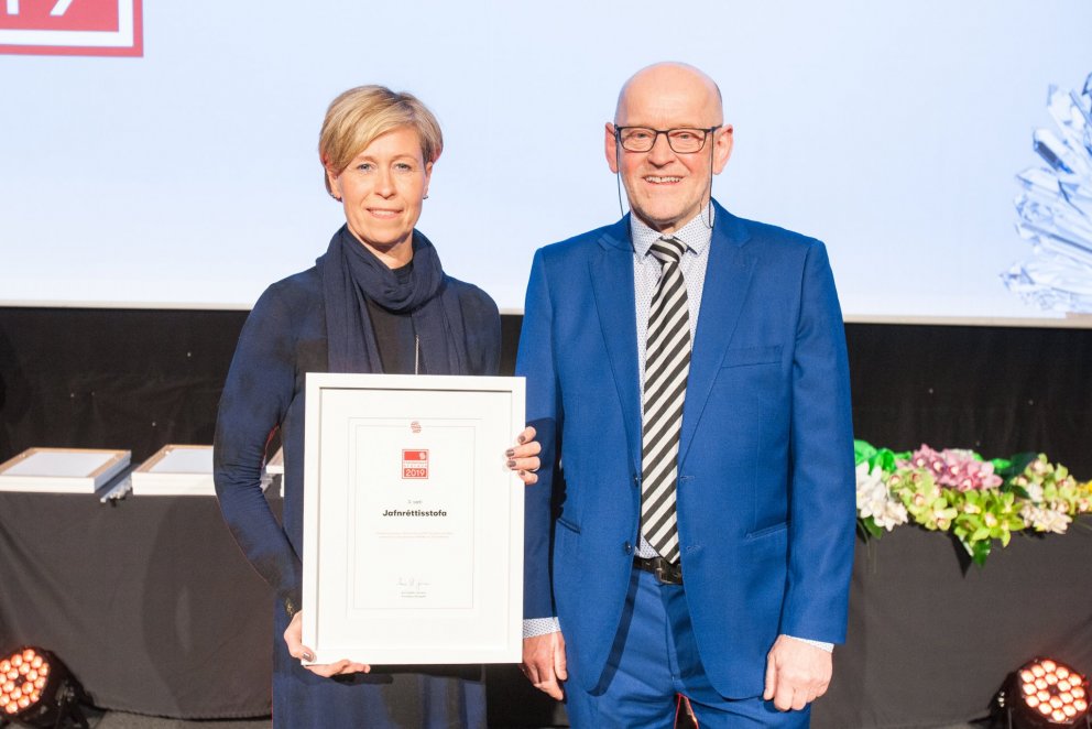Jafnréttisstofa - Fyrirmyndarstofnun ársins 2019