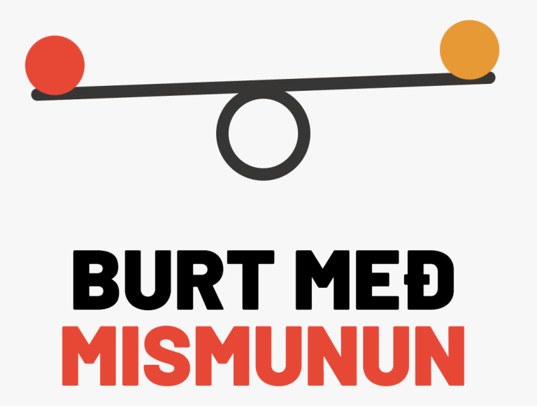 Burt með mismunun 