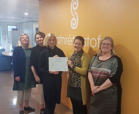 Jafnréttisstofa hefur lokið skrefi eitt af fimm í Grænu skrefunum