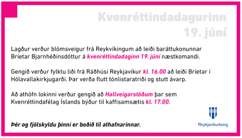 Kvenréttindadagurinn 19.júní