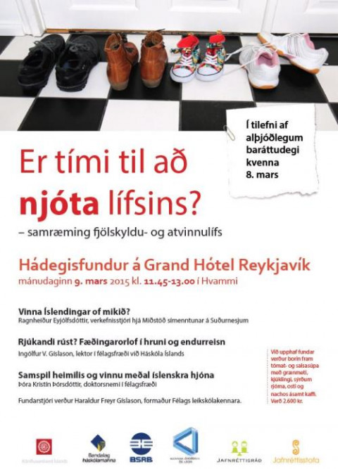 Er tími til að njóta lífsins?