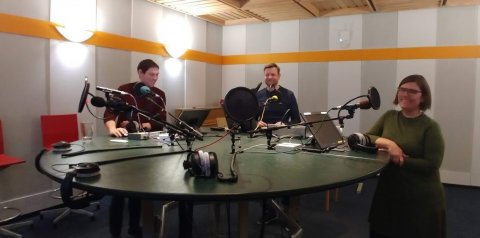 Útvarpsviðtal við Hugrúnu í Kringvarpinu