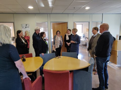 Allsherjar- og menntamálanefnd í heimsókn