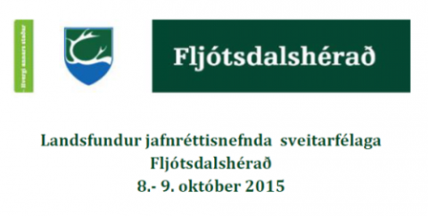 Landsfundur jafnréttisnefnda sveitarfélaga 2015