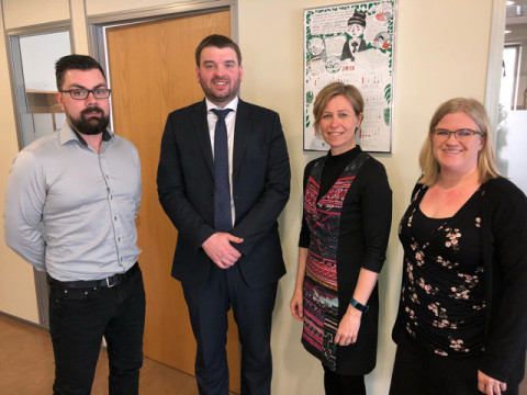 Félags- og jafnréttismálaráðherra í heimsókn