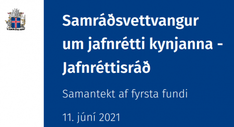 Rauði þráðurinn í umræðum var jafnréttisfræðsla í víðum skilningi