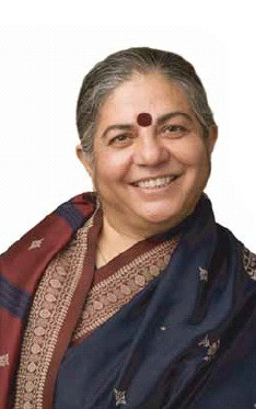 Fræðikonan og aðgerðasinninn Vandana Shiva í Háskólabíói