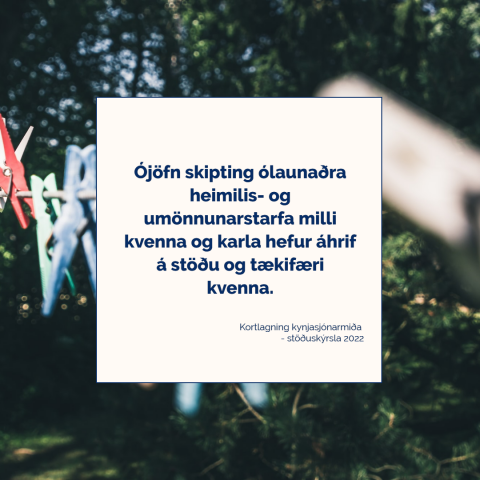 Ólaunuð heimilis- og umönnunarstörf – önnur og þriðja vaktin rannsakaðar